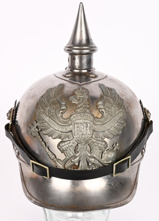 WWI IMPERIAL GERMAN PRUSSIAN LOBSTER TAIL HELMET (1 of 6)