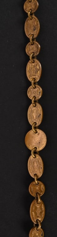 IMPERIAL GERMAN VETERANS GORGET DATED 1907 - 3