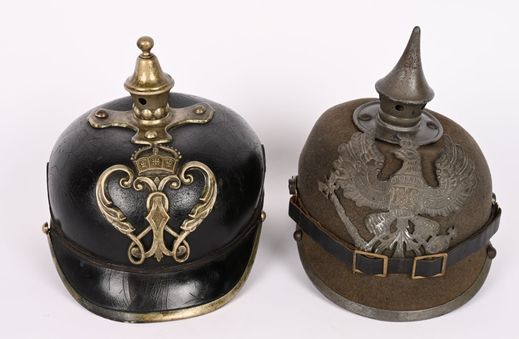 IMPERIAL GERMAN SPIKED HELMET LOT ERSATZ (1 of 11)
