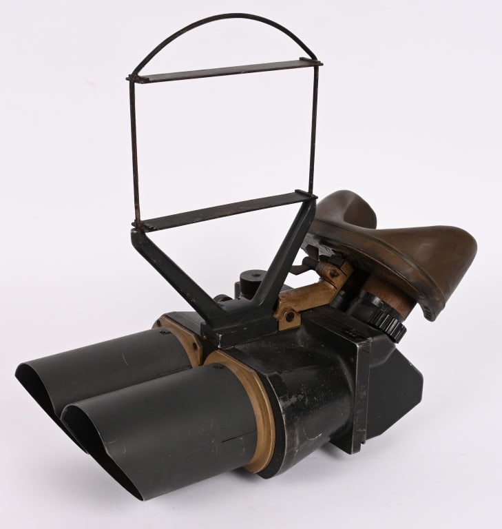 WWII NAZI GERMAN D.F. 10X80 BEH FLAK BINOCULARS (1 of 6)