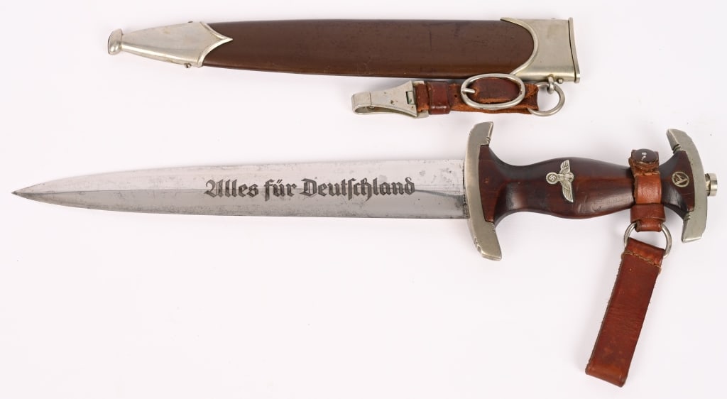 WWII NAZI GERMAN SA DAGGER BY AUG. KNECHT WW2 (1 of 7)
