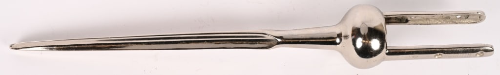 WWII GERMAN SS JAVELIN HEAD SPEAR POINT POLETOP (1 of 4)