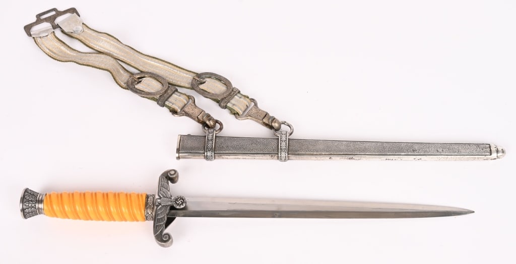 WWII NAZI GERMAN WEHRMACHT OFFICER'S DAGGER WKC (1 of 6)