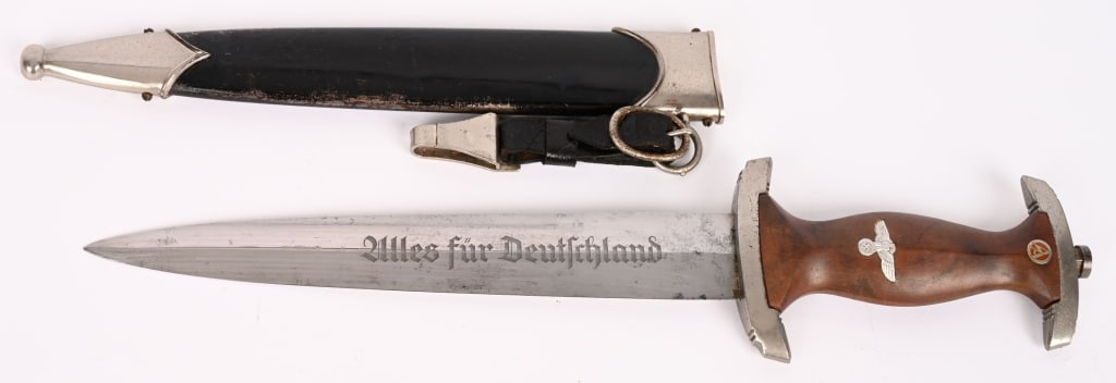 WWII NAZI GERMAN EARLY NSKK DAGGER M7/94 (1 of 5)
