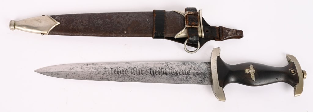 WWII NAZI GERMAN SS M33 DAGGER NUMBERED BY KLASS (1 of 7)