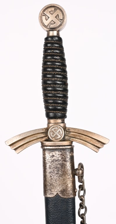 WWII NAZI GERMAN LUFTWAFFE FIRST PATTERN DAGGER - 3