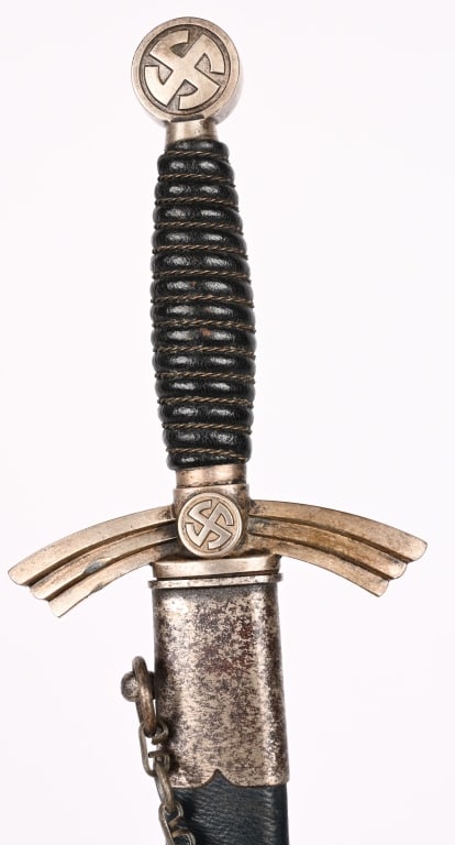 WWII NAZI GERMAN LUFTWAFFE FIRST PATTERN DAGGER - 4