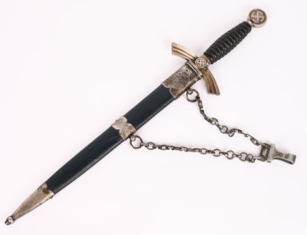 WWII NAZI GERMAN LUFTWAFFE FIRST PATTERN DAGGER - 5