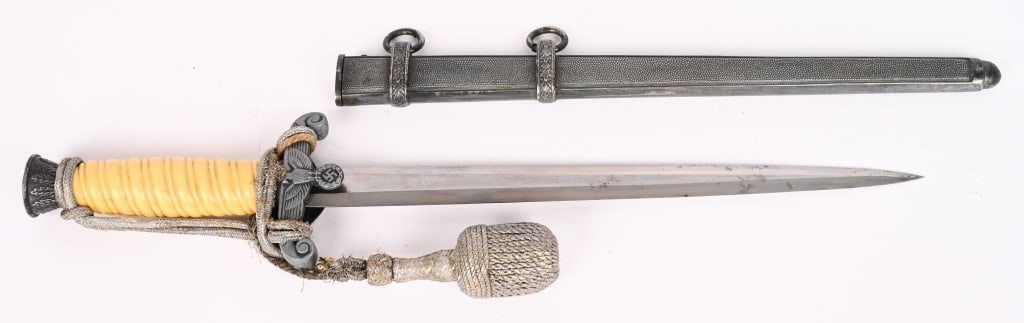 WWII NAZI GERMAN ARMY OFFICER DAGGER WW2 (1 of 5)