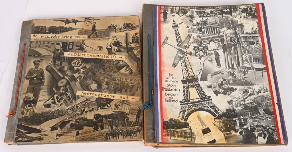 WWII NAZI GERMAN LUFTWAFFE PHOTO ALBUM RECON SQUAD (1 of 15)