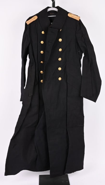 WWII KRIEGSMARINE OFFICER RUBBERIZED RAINCOAT WW2 (1 of 7)