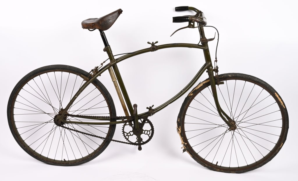 WWII BRITISH AIRBORNE B.S.A. FOLDING BICYCLE WW2 (1 of 12)