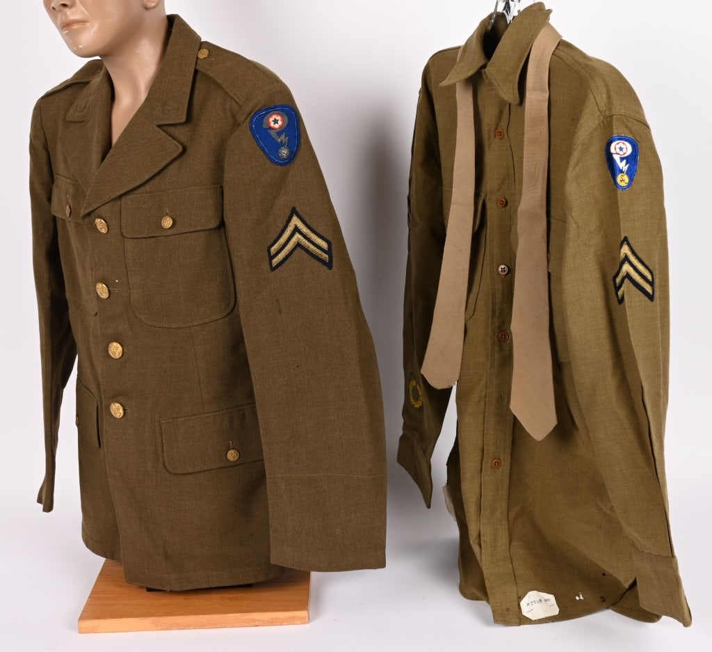 WWII BULLION ID'ED MANHATTEN PROJECT UNIFORM WW2: Richard H Harrison began his career as a chemical engineering student at Case Western Reserve University in Cleveland, Ohio. As the war progressed and the need for specialized scientific experts
