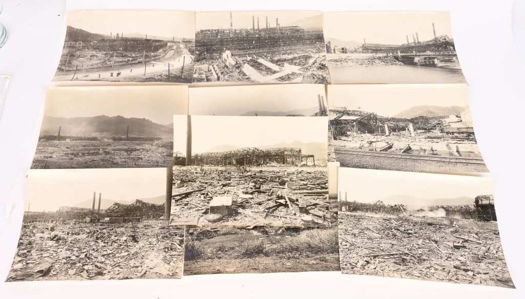 WWII ORIGINAL PHOTOS OF THE NAGASAKI BOMBING (1 of 15)