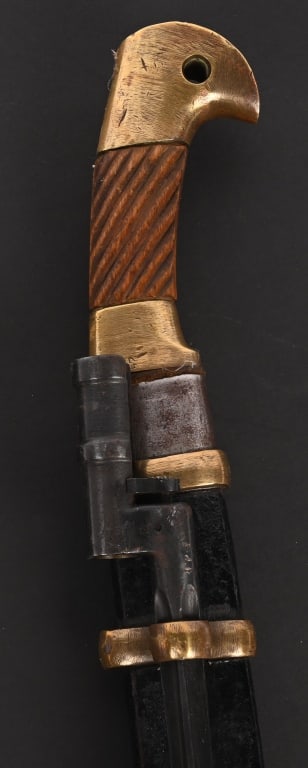 WWII SOVIET COSSACK SHASHKA SABER W BAYONET WW2: Imperial Russia, known as the Soviet Union after the Revolution of 1917, did away with anything and everything that reminded it of an imperial past. This included markings on weapons as well as nearly