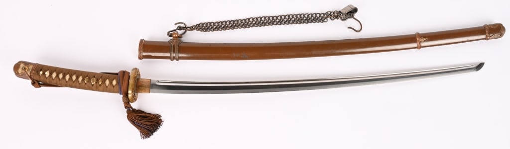 WWII JAPANESE SHIN GUNTO TYPE 98 KATANA SWORD (1 of 12)