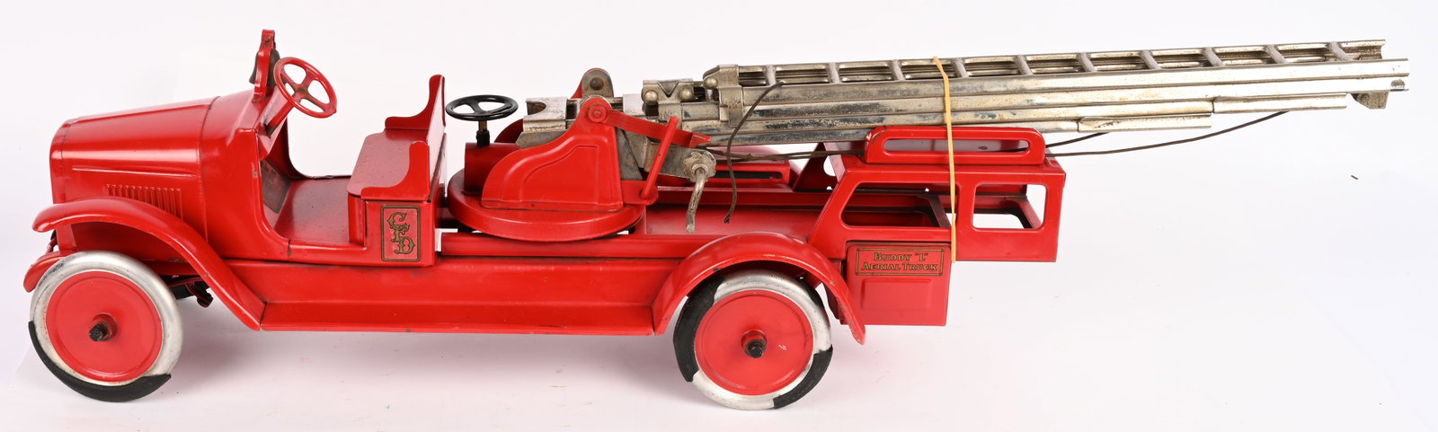 BUDDY L HYDRAULIC AERIAL LADDER TRUCK (1 of 8)