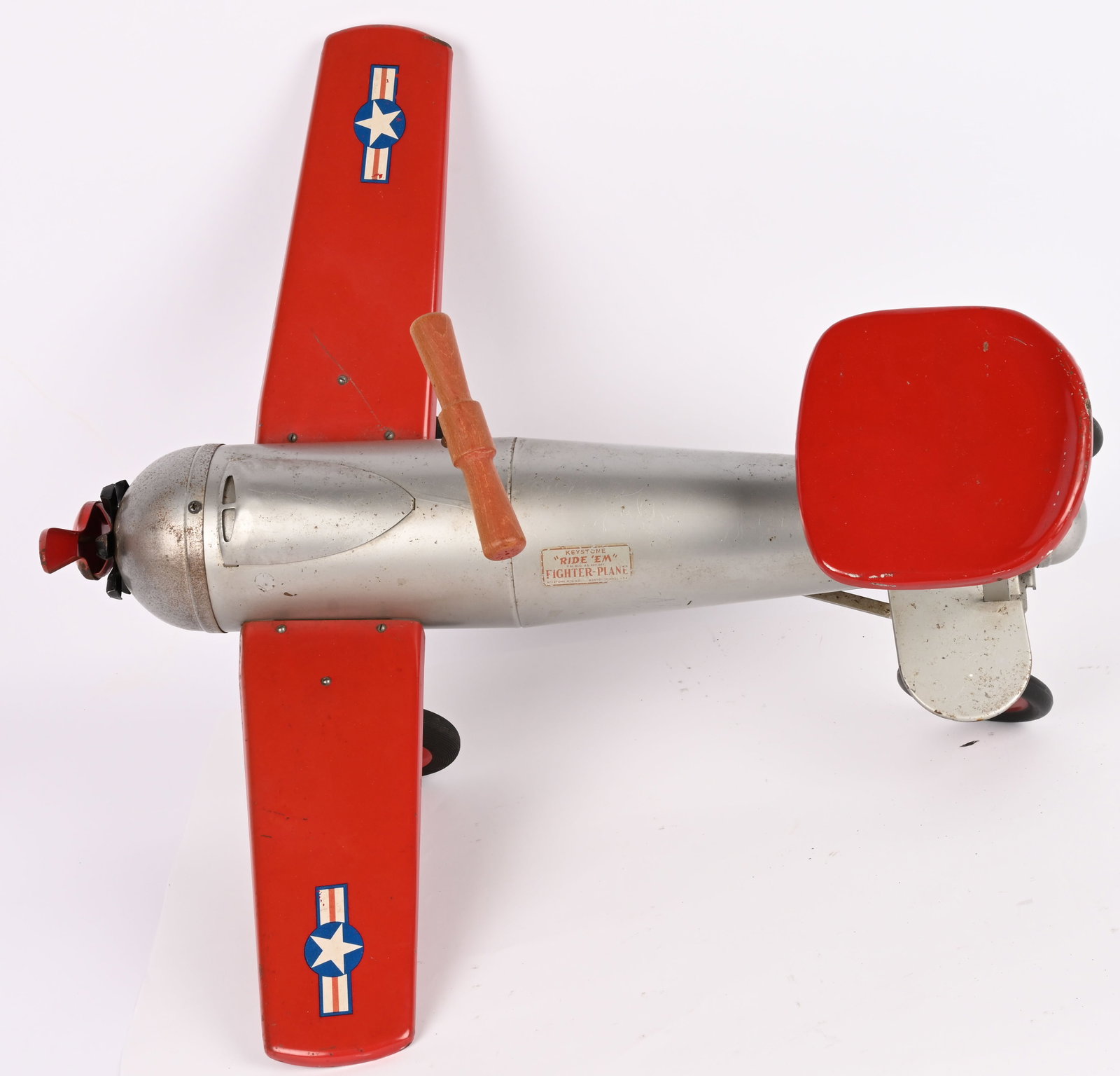 KEYSTONE RIDE-ON FIGHTER PLANE (1 of 7)