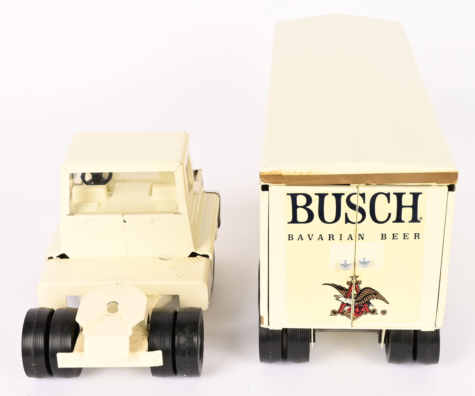 STRUCTO BUSCH BEER TRACTOR TRAILER w/ BOX - 3
