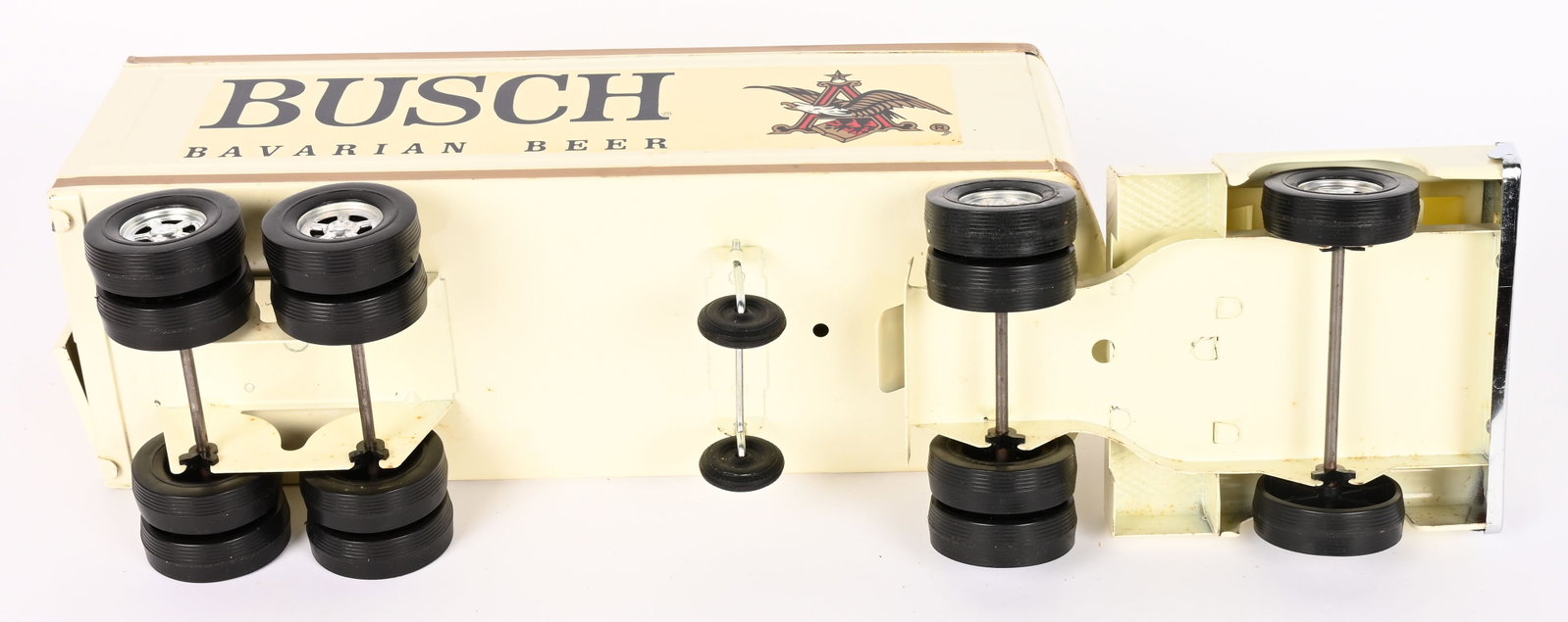 STRUCTO BUSCH BEER TRACTOR TRAILER w/ BOX - 5