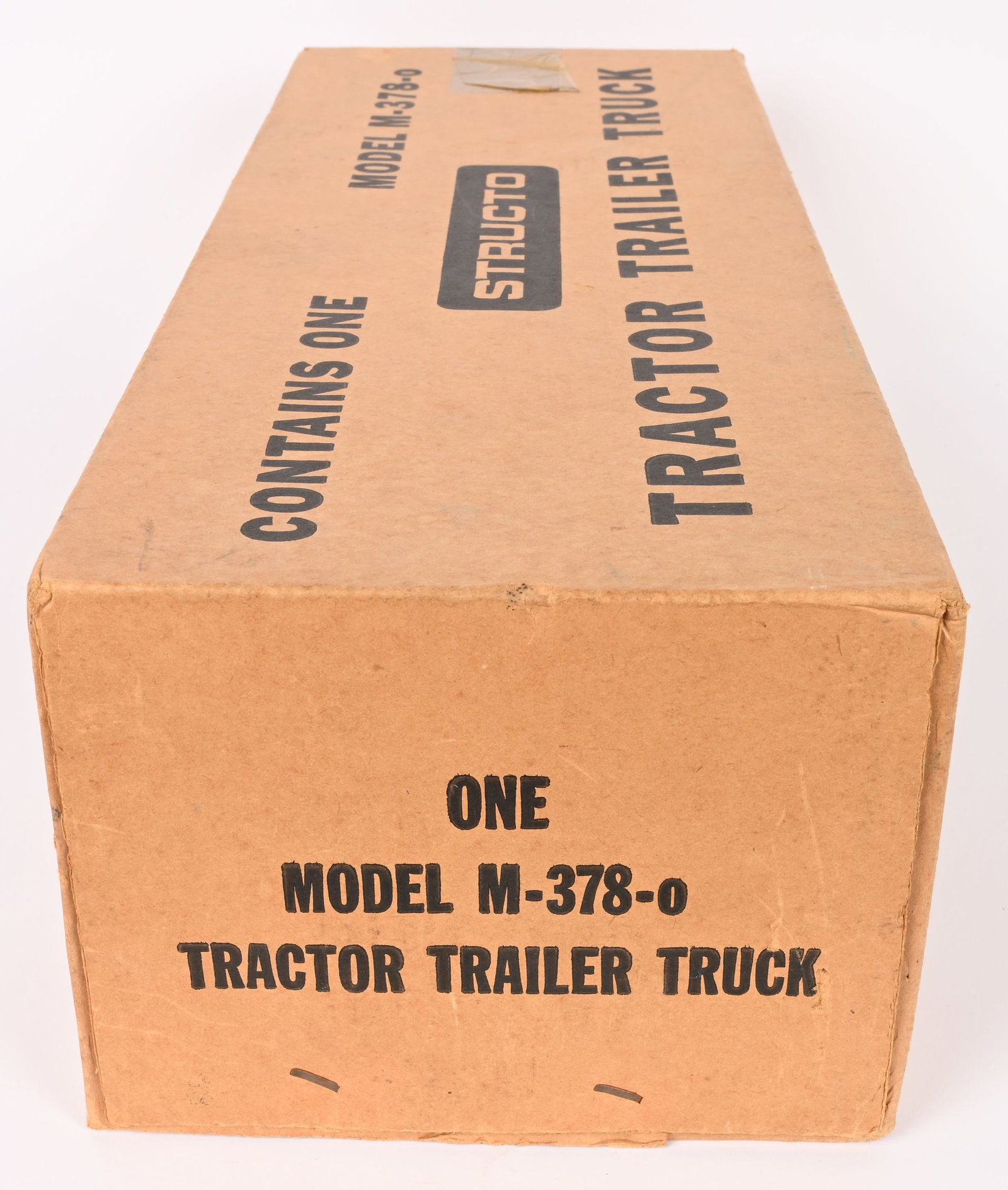 STRUCTO BUSCH BEER TRACTOR TRAILER w/ BOX - 9