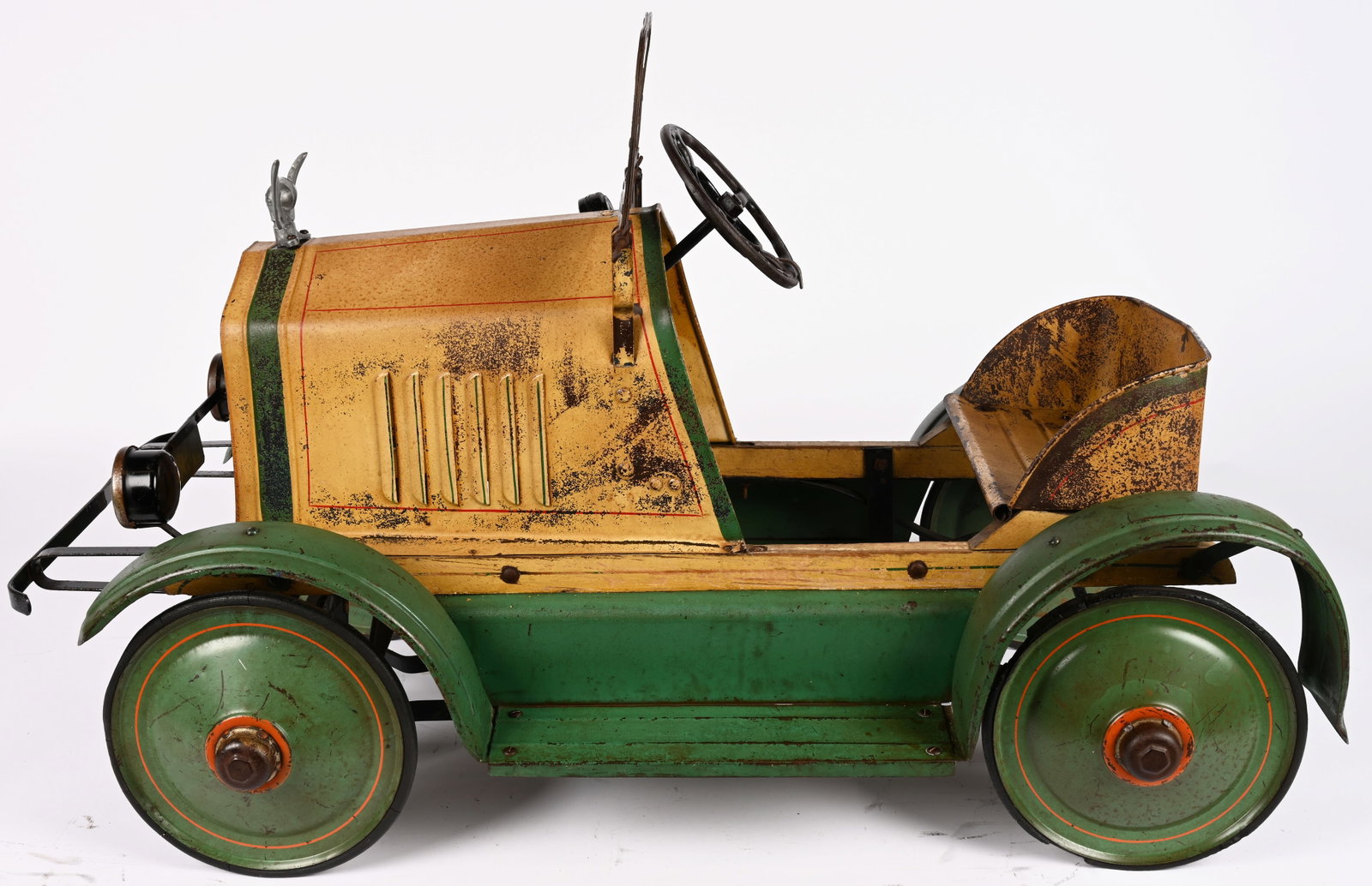 1920s TOLEDO BLUE STREAK PEDAL CAR (1 of 13)