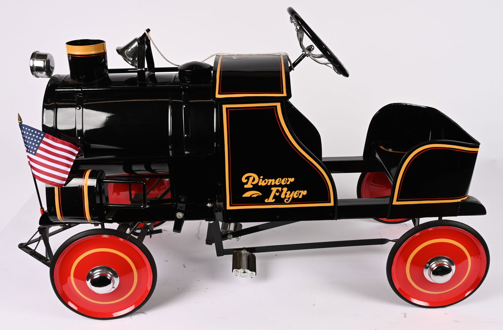 1920s AMERICAN NATIONAL PIONEER FLYER PEDAL TRAIN (1 of 11)