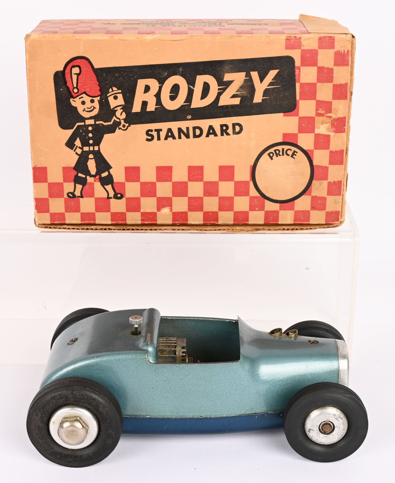 CAMERON RODZY GAS POWERED RACER w/ BOX: Cameron Rodzy Gas Powered Racer. Complete with motor. Great condition. Boxed 8" Excellent