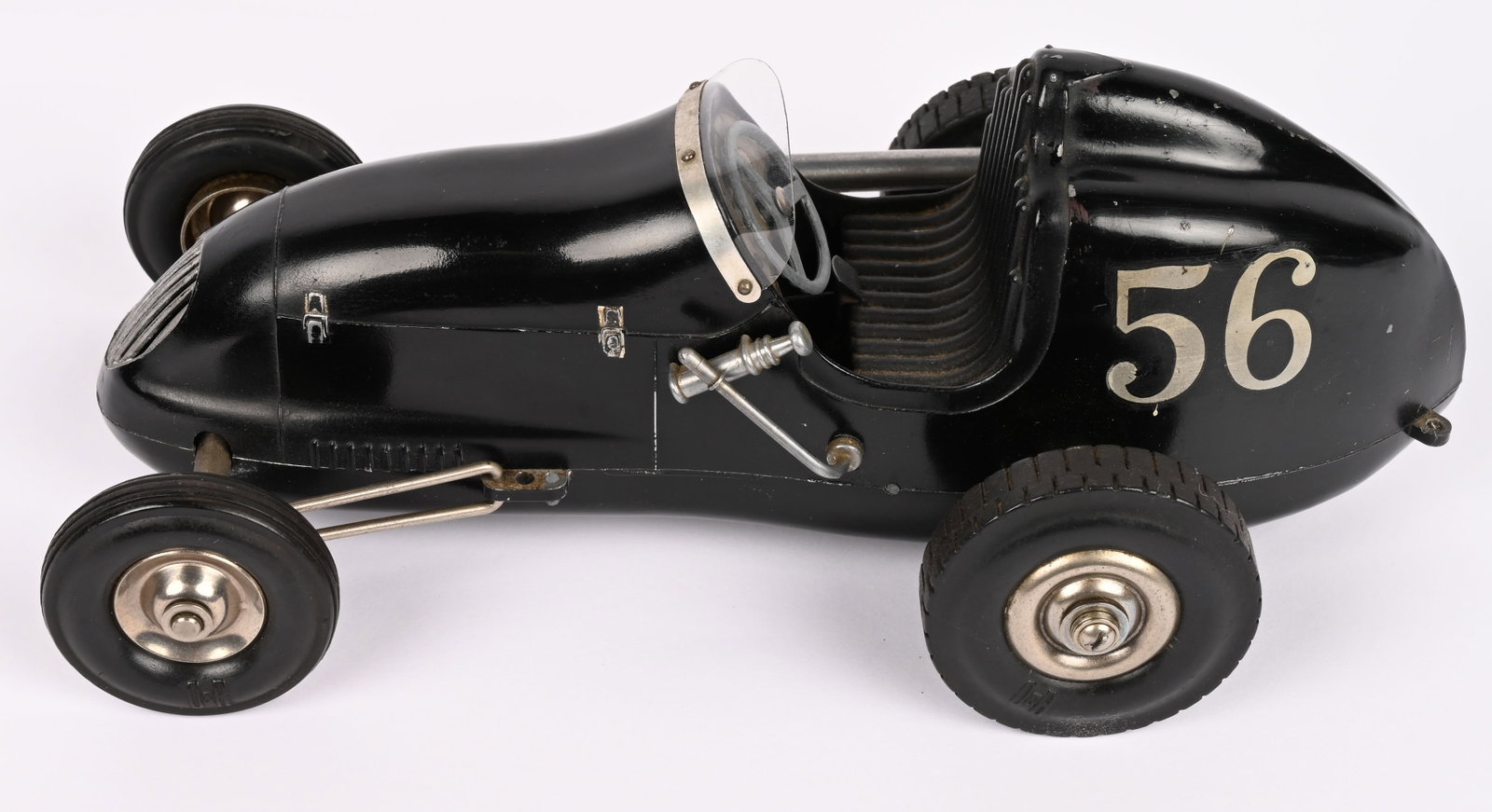 OHLSSON & RICE GAS POWERED RACER: Ohlsson & Rice gas Powered Tether Race Car. All original in great shape. Comes with drive train and Engine. 10" Excellent