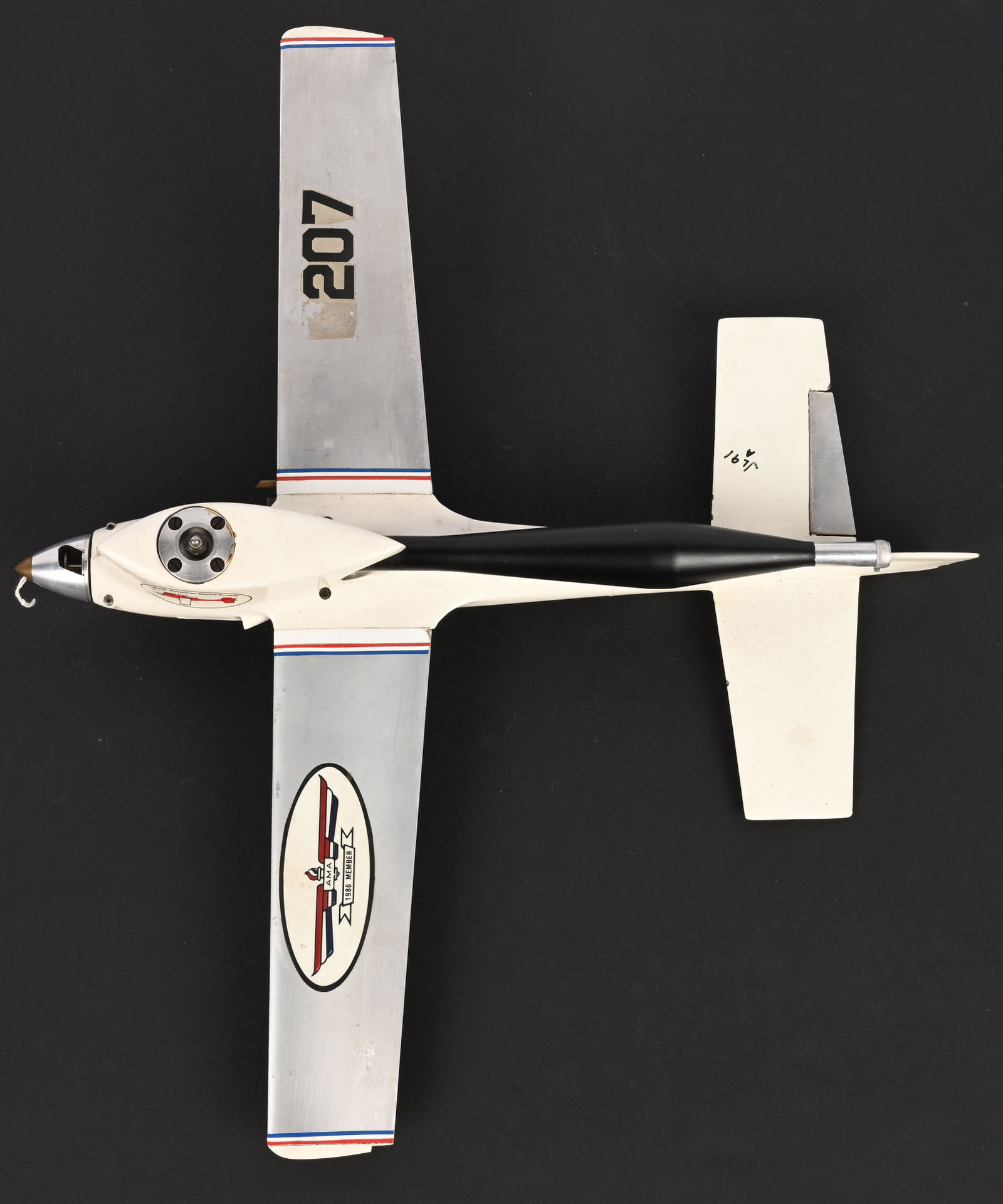 1980s GAS POWERED CONTROL LINE SPEED PLANE (1 of 5)
