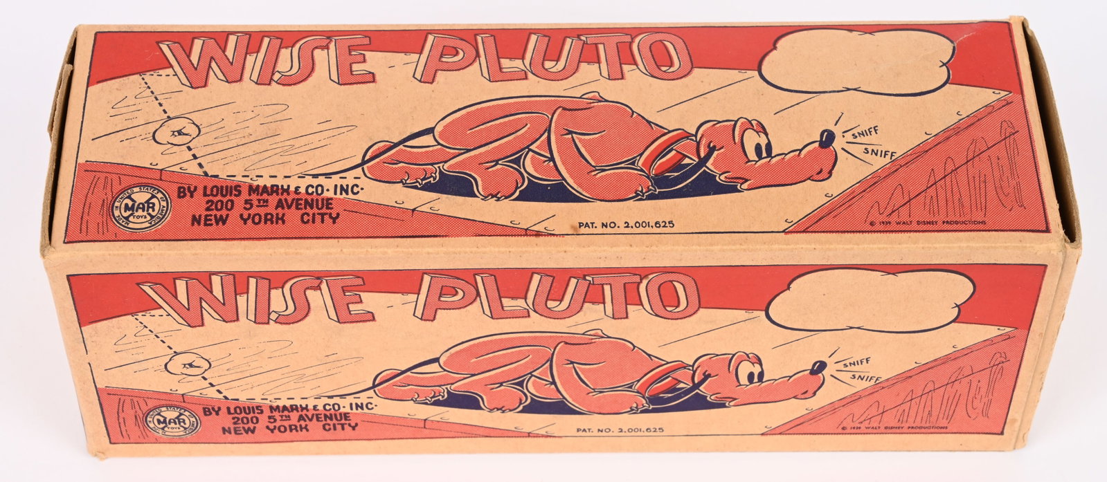 MARX TIN WINDUP WISE PLUTO w/ BOX - 8