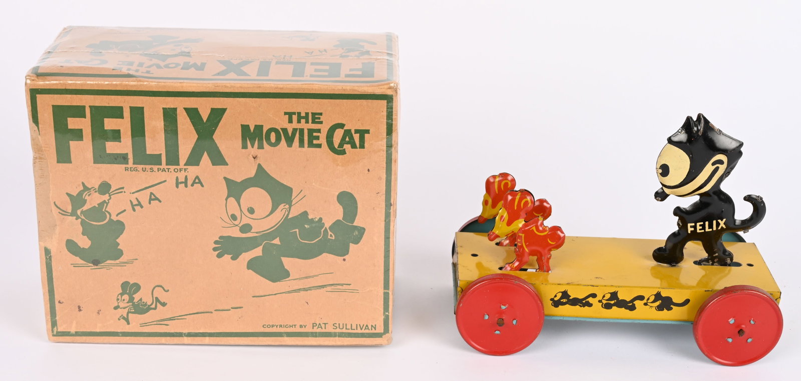 CHEIN FELIX THE MOVIE CAT PLATFORM TOY w/ BOX (1 of 11)