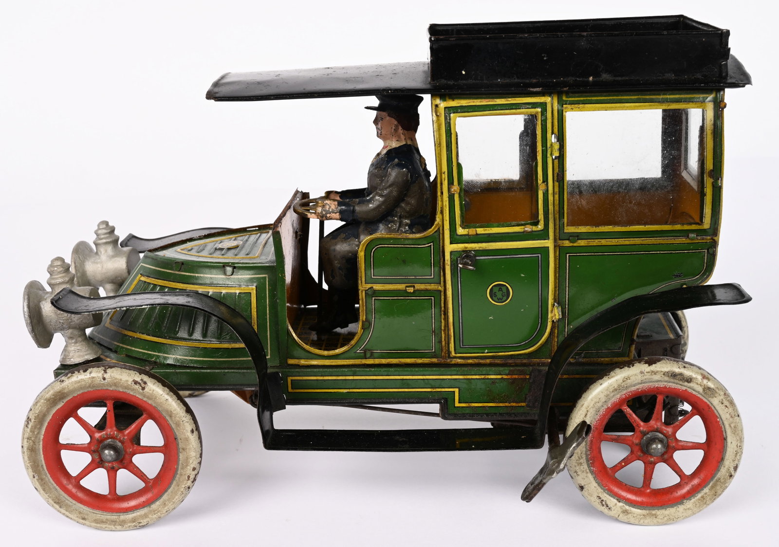 GUNTHERMANN TIN CLOCKWORK VAUXHALL AUTO (1 of 5)