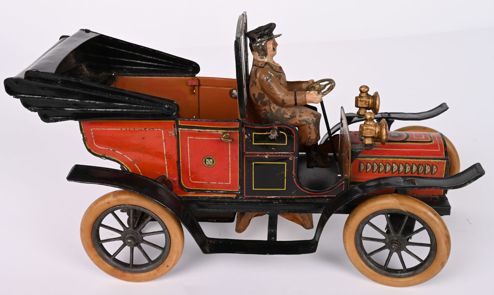 GUNTHERMANN TIN CLOCKWORK OPEN TOURING CAR (1 of 6)