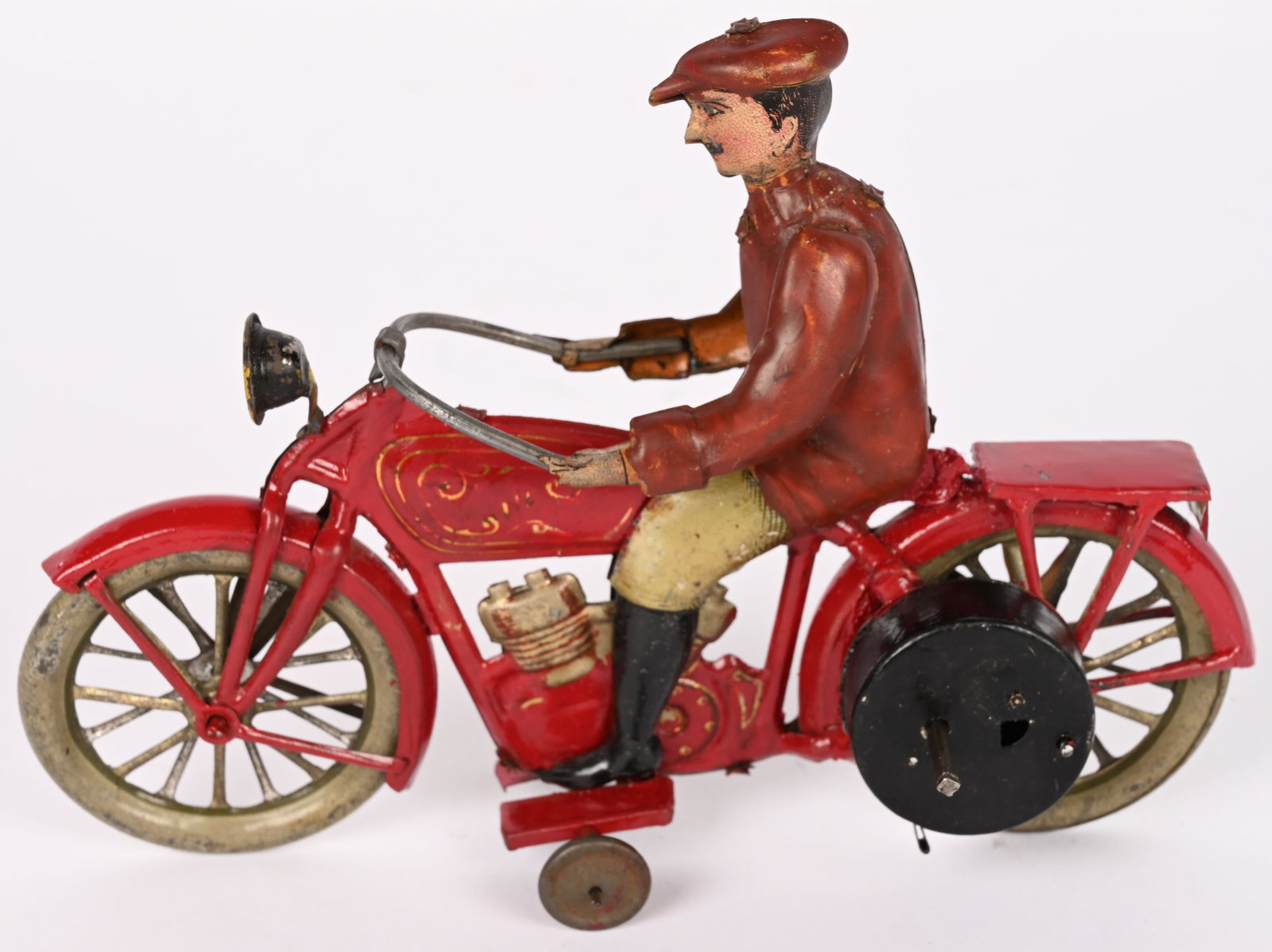 METALGRAF TIN CLOCKWORK SOLO MOTORCYCLE (1 of 5)