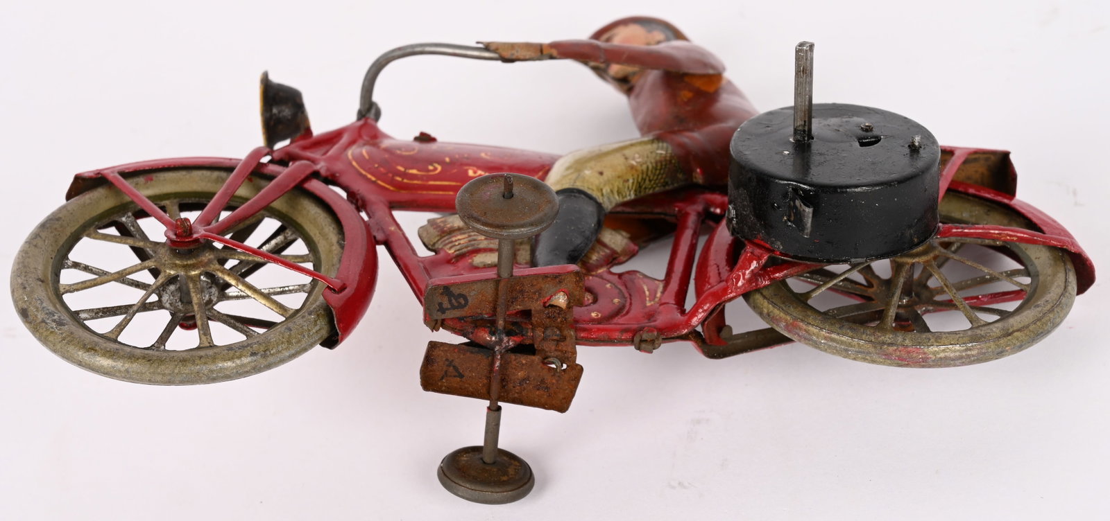 METALGRAF TIN CLOCKWORK SOLO MOTORCYCLE - 5