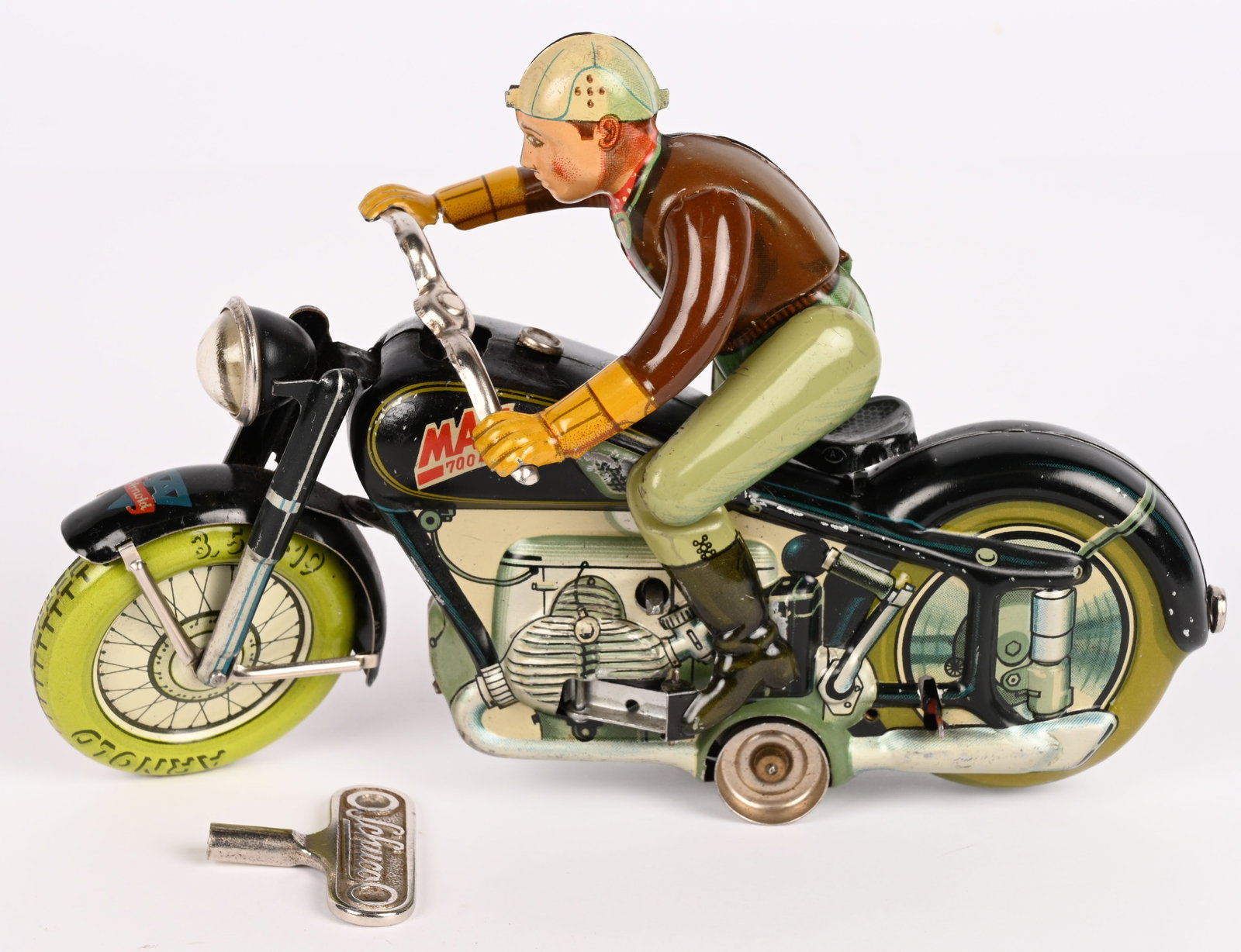 ARNOLD TIN WINDUP MAC 700 MOTORCYCLE (1 of 5)