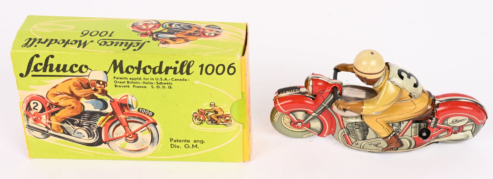 SCHUCO U.S. ZONE GERMANY MOTODRILL 1006 BOXED (1 of 11)