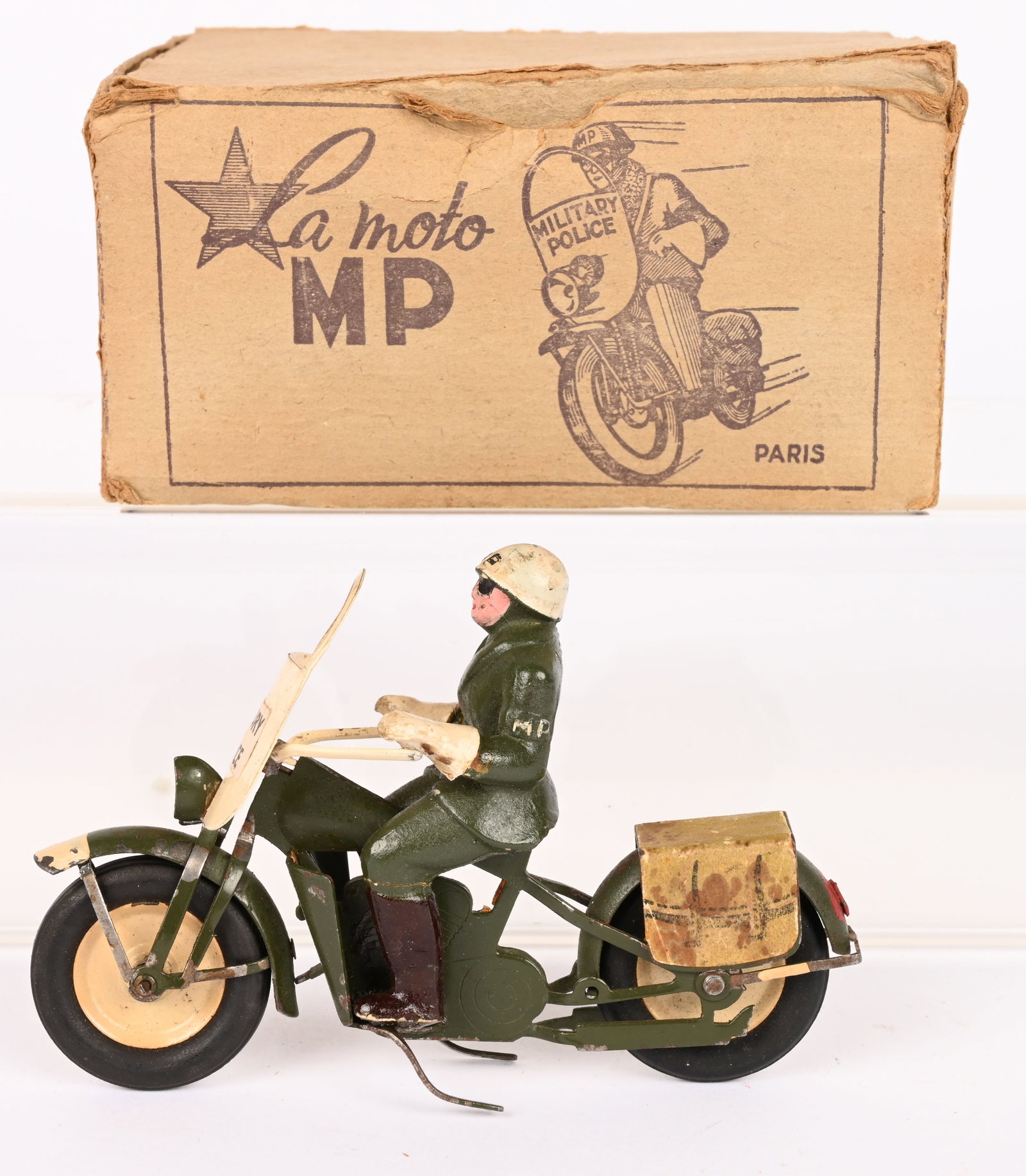 FRENCH LAMOTO MP MOTORCYCLE w/ BOX (1 of 9)