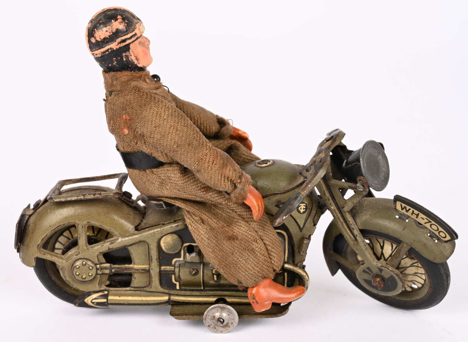 TIPP TIN WINDUP WH-700 BMW MOTORCYCLE & RIDER (1 of 6)