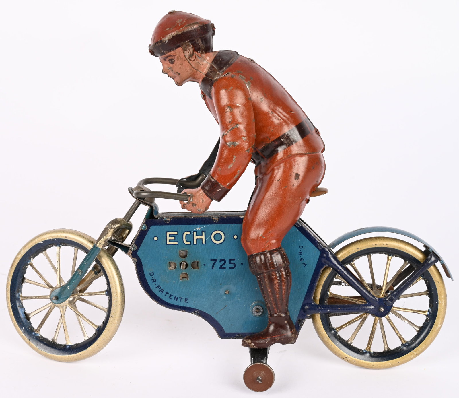 LEHAMNN TIN WINDUP ECHO MOTORCYCLE (1 of 8)