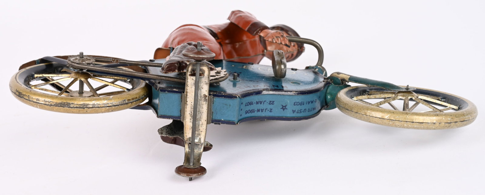 LEHAMNN TIN WINDUP ECHO MOTORCYCLE - 8