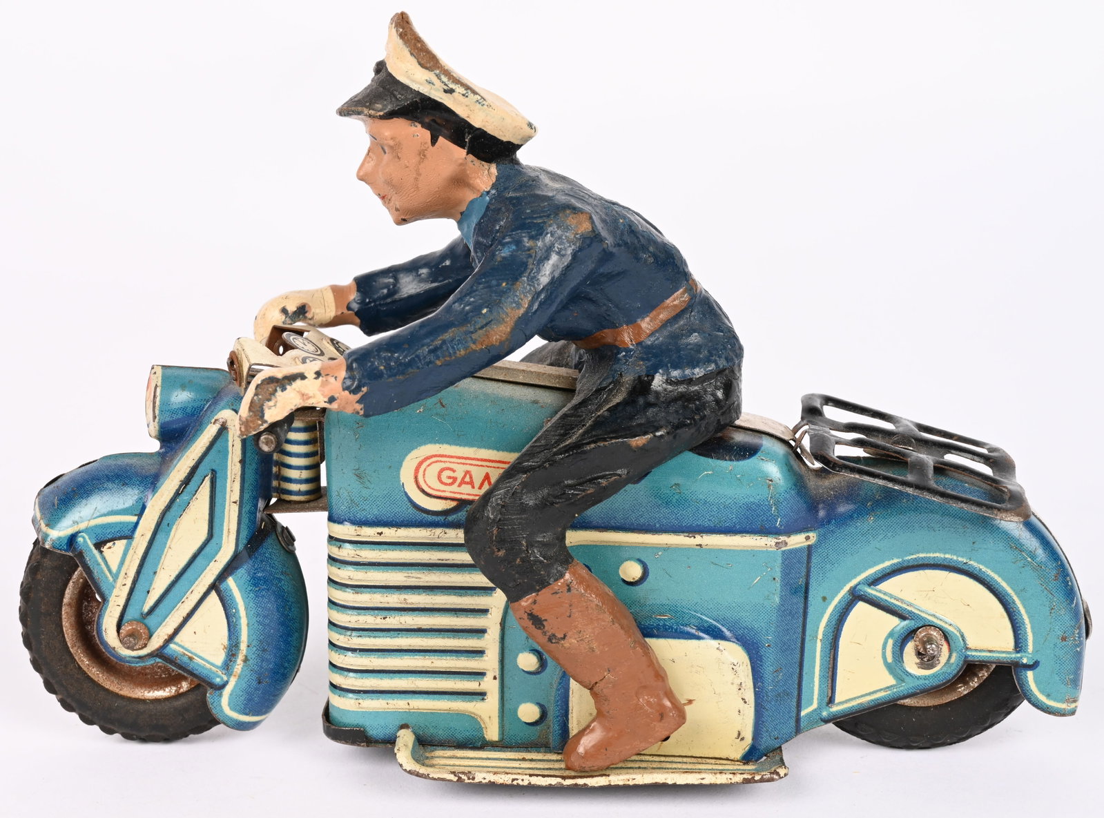 GAMA US ZONE GERMANY FRICTION POLICE MOTORCYCLE (1 of 5)
