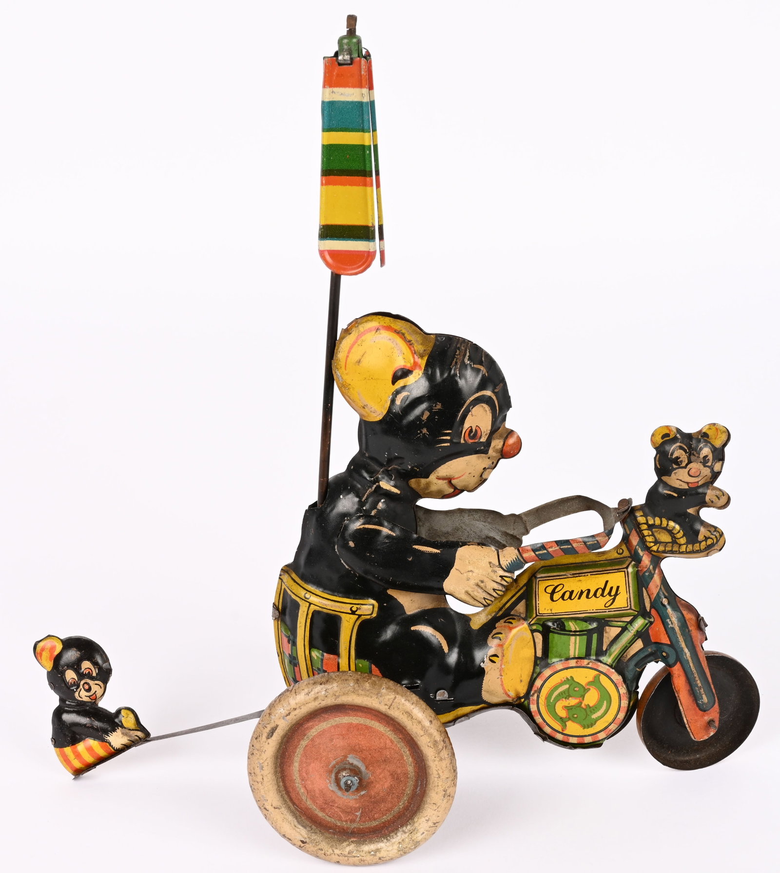 GERMAN WINDUP CANDY BEAR CYCLE - 5