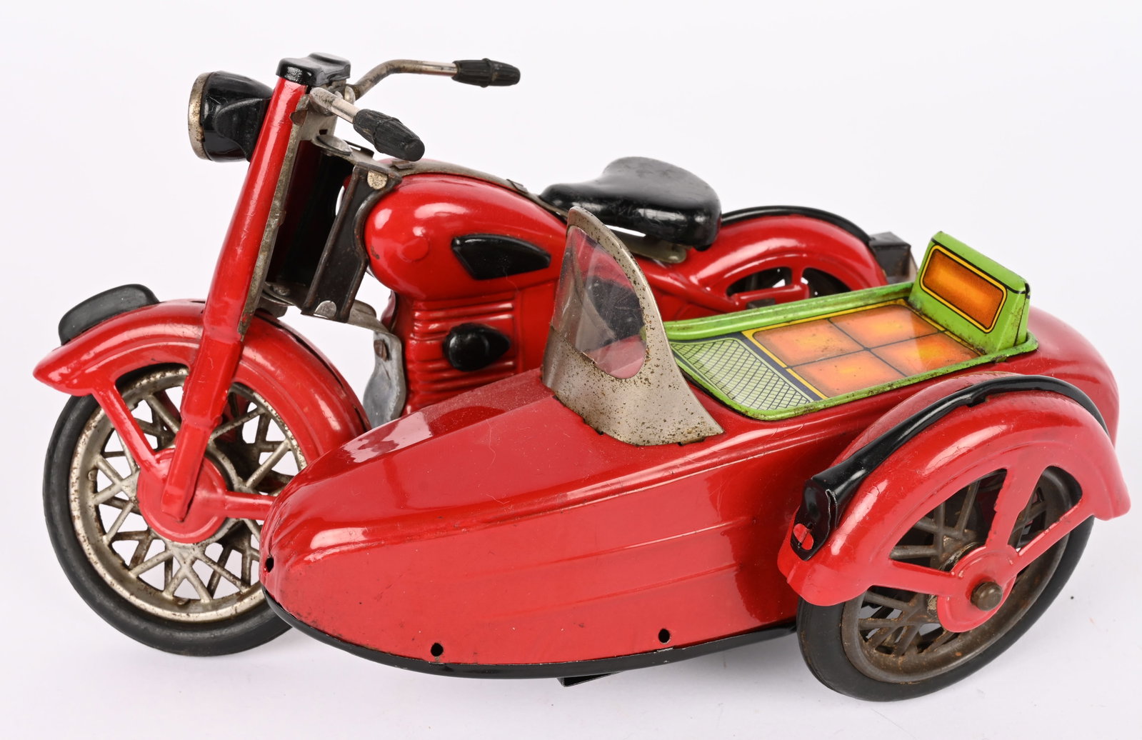 MARUSAN FRICTION SUNBEAM MOTORCYCLE w/ SIDECAR (1 of 5)
