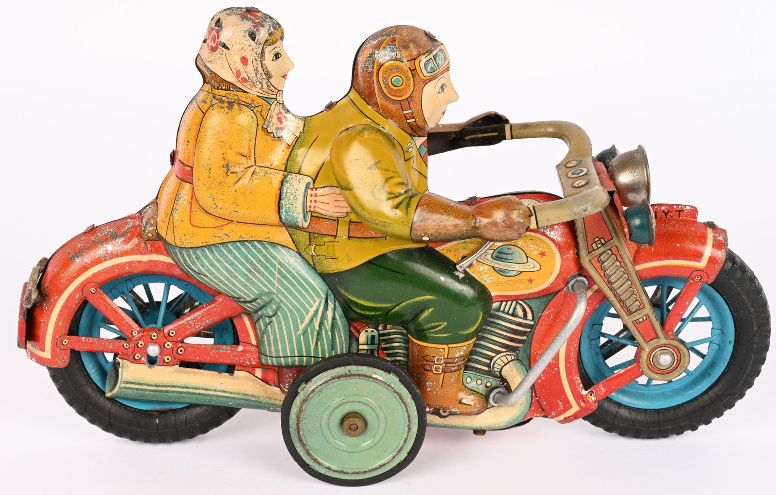 I.Y. TOYS LARGE ROMANCE MOTORCYCLE - 7