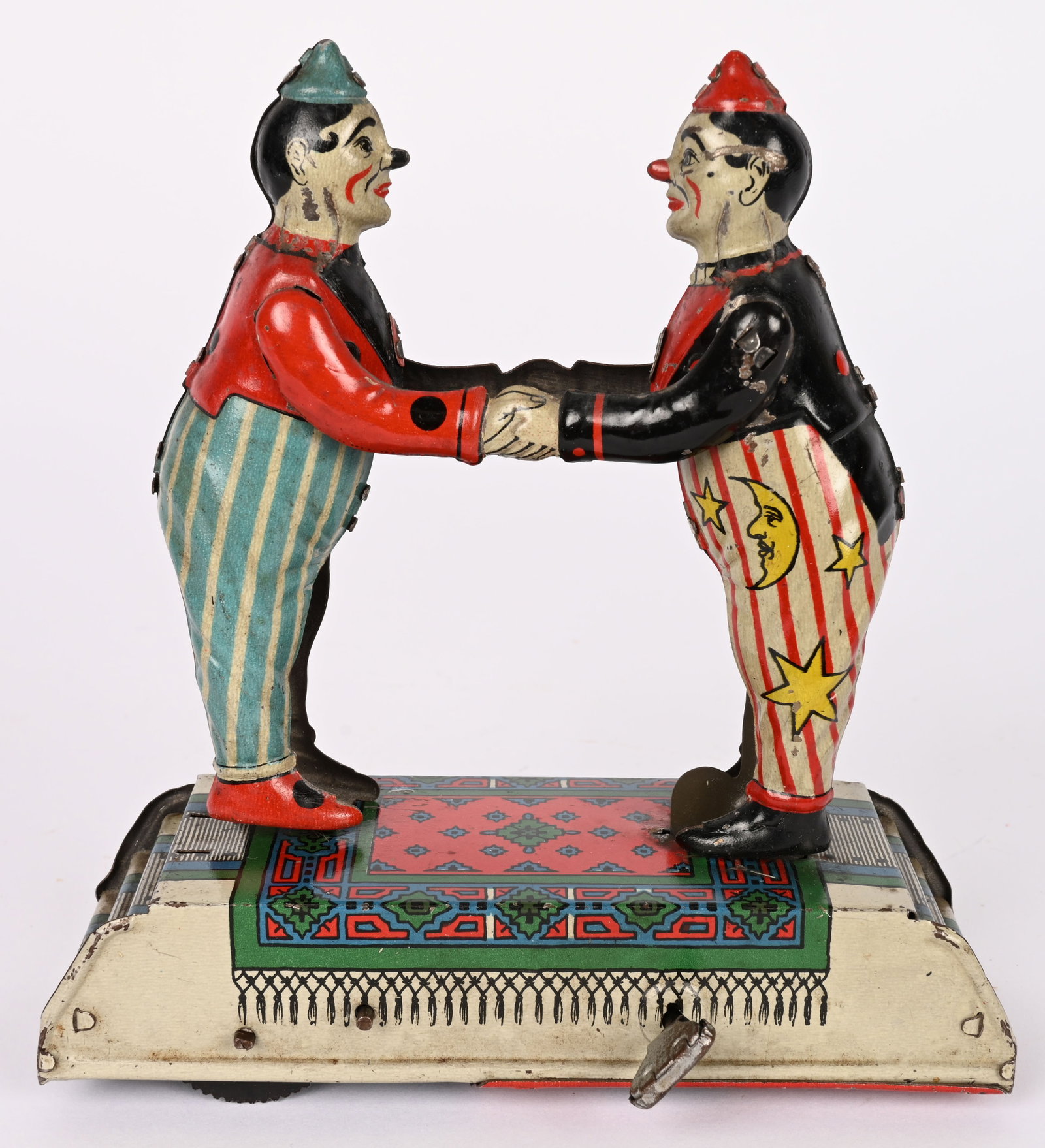 GERMAN TIN WINDUP ACROBAT CLOWNS (1 of 5)