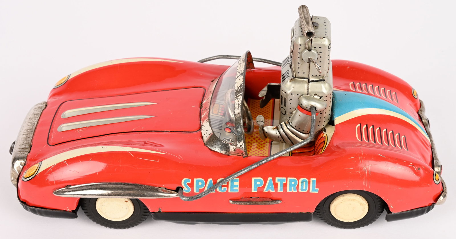 ATC TIN FRICTION SPACE PATROL ROBOT MERCEDES BENZ (1 of 5)