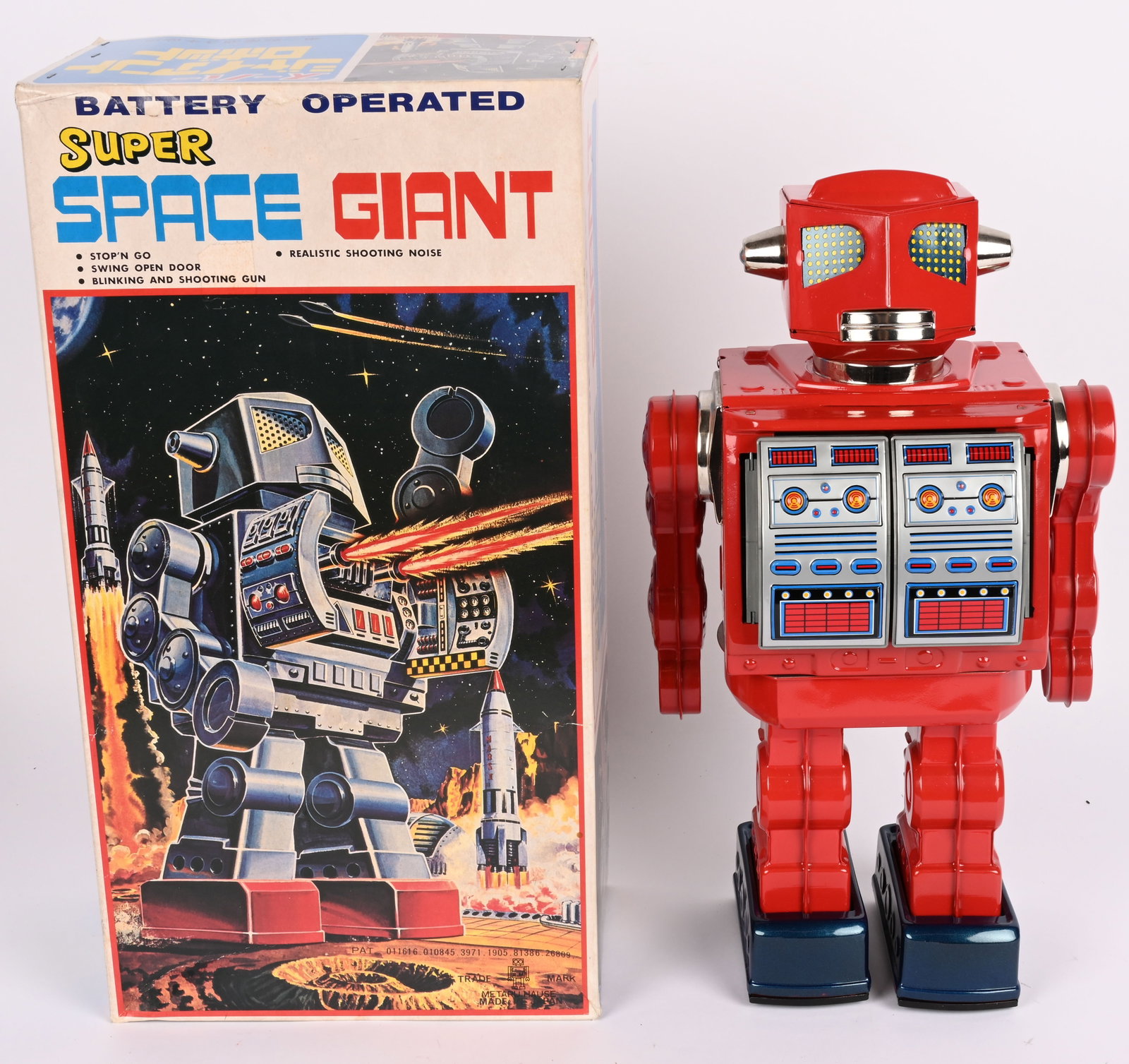 METAL HOUSE BATTERY OP SUPER SPACE GIANT ROBOT (1 of 11)