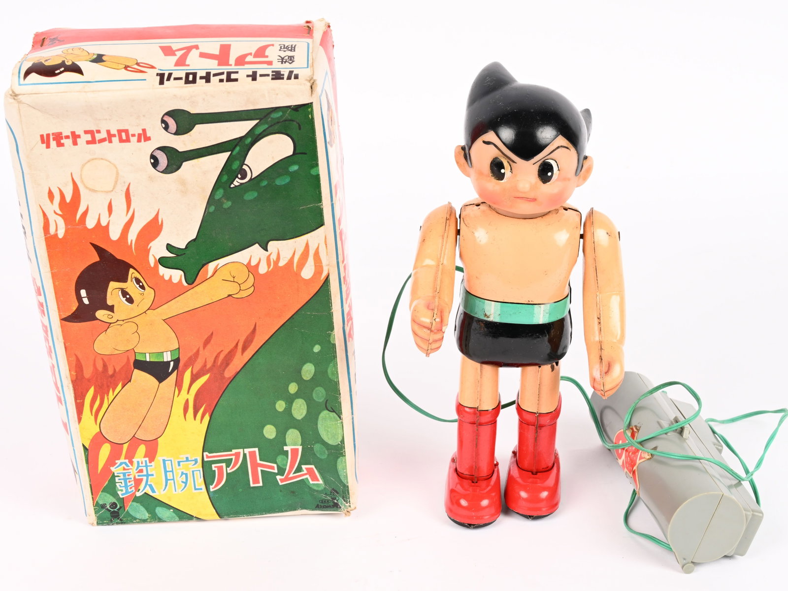 BANDAI BATTERY OP WALKING ASTRO BOY w/ BOX (1 of 13)